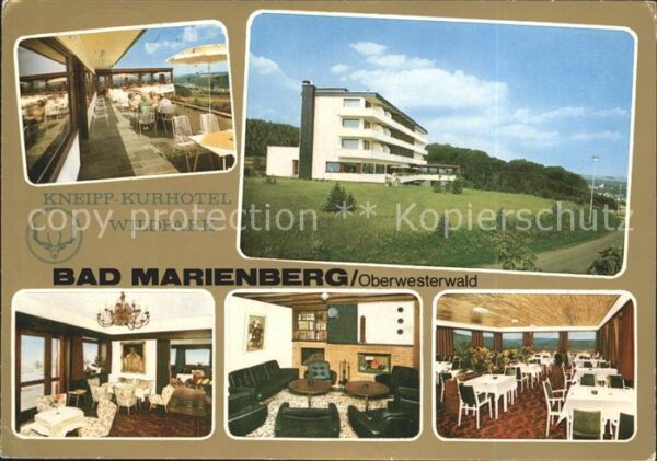 Bad Marienberg Westerwald Kneipp Kurhotel Wildpark Restaurant Ter
