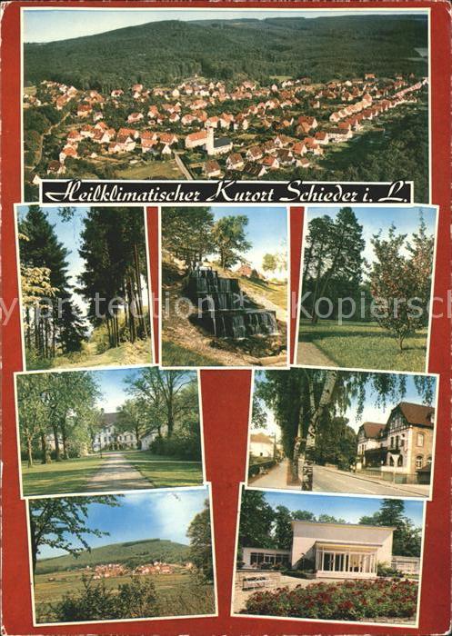 Schieder Teilansichten Heilklimatischer Kurort W