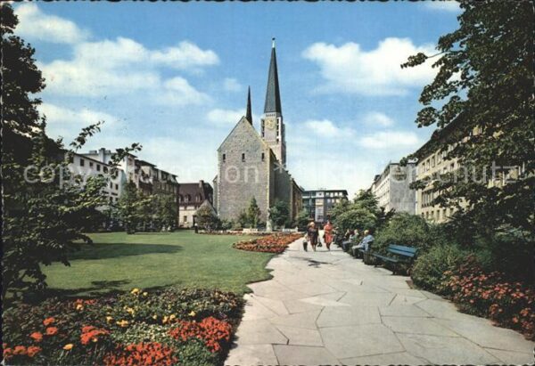 Bielefeld Partie an der Altstädter Kirche