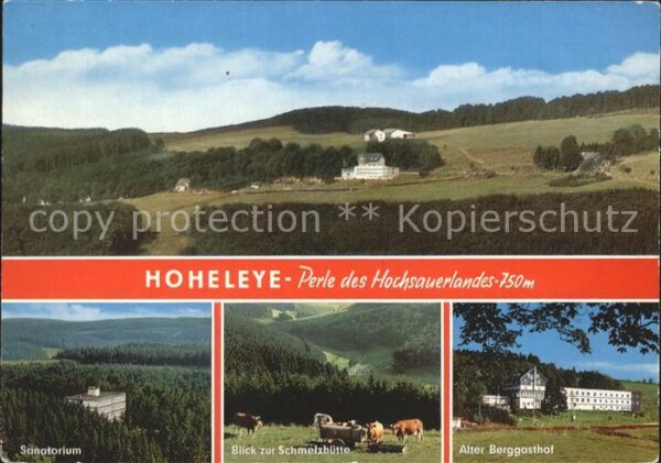 Hoheleye Perle des Hochsauerlandes Sanatorium Sc