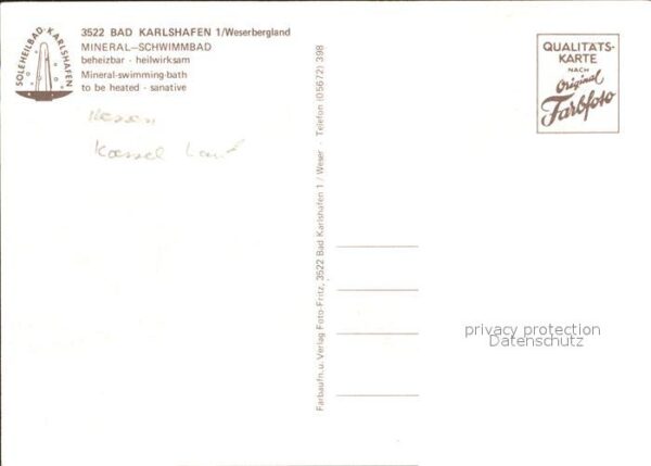 Bad Karlshafen Mineral Schwimmbad Weserbergland – Bild 2