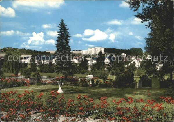 Hofgeismar Blick zum Kreiskrankenhaus