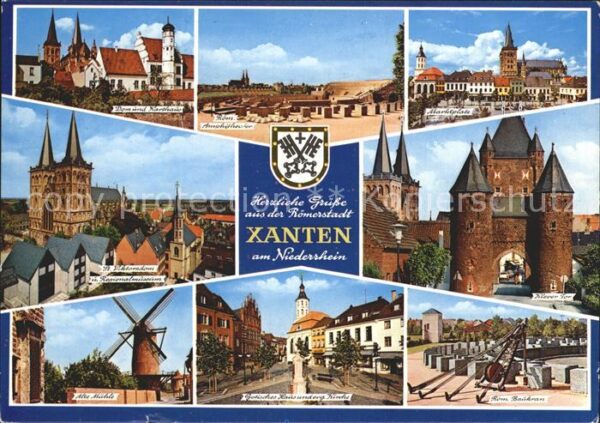 Xanten Dom Karthaus Amphitheater Marktplatz Kl