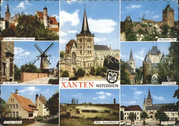 Xanten Kloster Dom Klever Tor Markt Amphitheat