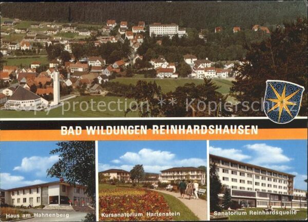 Reinhardshausen Haus am Hahnenberg Kursanatorium Harten