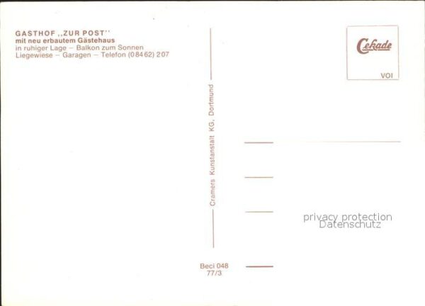 Berching Gasthof Zur Post Gästehaus – Bild 2