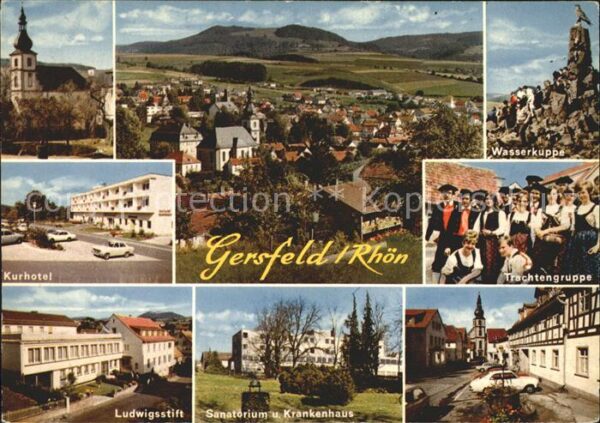 Gersfeld Rhoen Kneipp Luftkurort Wasserkuppe Fliegerde
