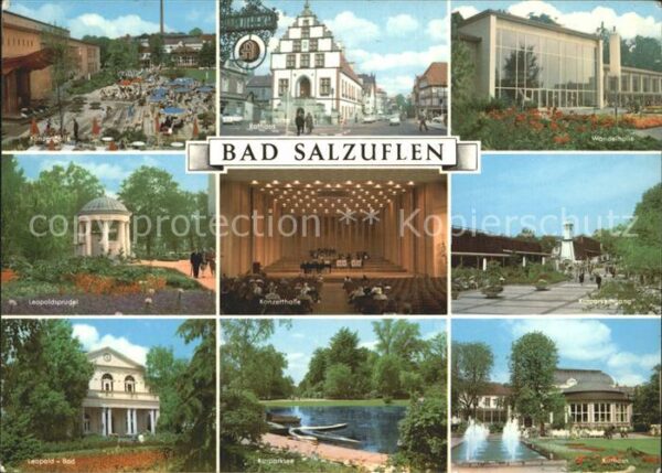 Bad Salzuflen Konzerthalle Rathaus Wandelhalle Kurpar