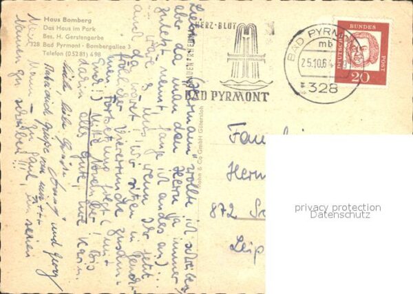 Bad Pyrmont Haus Bomberg Pension – Bild 2