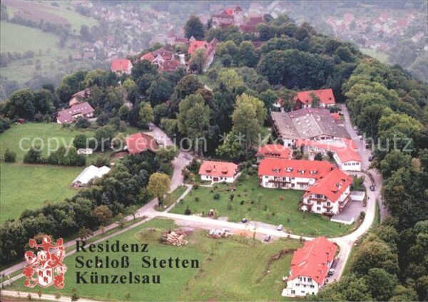 Kuenzelsau Residenz Schloss Stetten Fliegeraufnahm