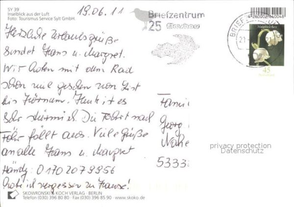 Insel Sylt Inselblick aus der Luft – Bild 2