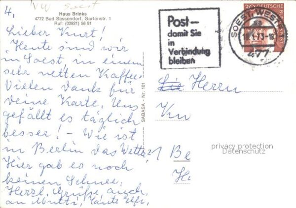 Bad Sassendorf Gradierwerk Pension Brinks Kurpark Schl – Bild 2