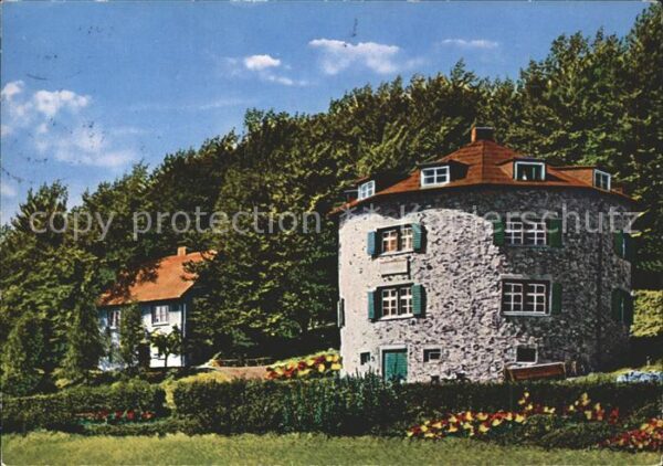 Poppenhausen Wasserkuppe Fuldaer Haus und Jugendheim Maulkuppe N