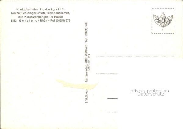 Gersfeld Rhoen Kneippkurheim Ludwigstift – Bild 2
