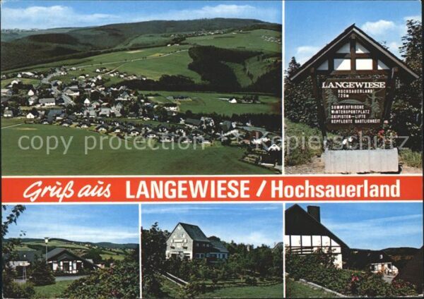 Langewiese Teilansichten Höhenluftkurort