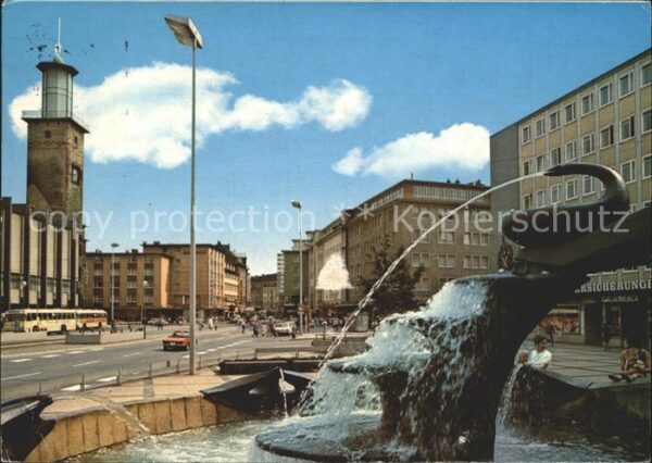Hagen Westfalen Am Rathaus Brunnen