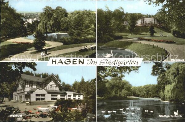 Hagen Westfalen Stadtgarten Restaurant Waldlust Parkhau