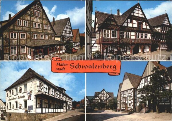 Schwalenberg Künstlerklause Rathaus Maikasten Fachwe