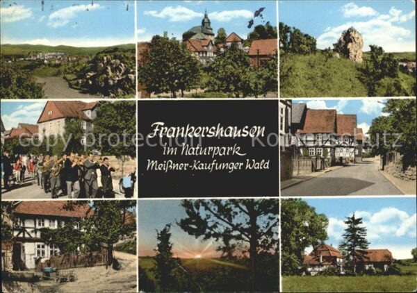 Frankershausen Musikkapelle Kirche Fachwerkhaus Felsen