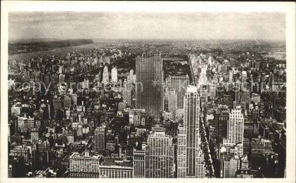 New York City Blick vom Empire-State-Building