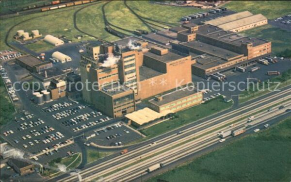 Newark New Jersey Fliegeraufnahme Eastern Home of Anheuse