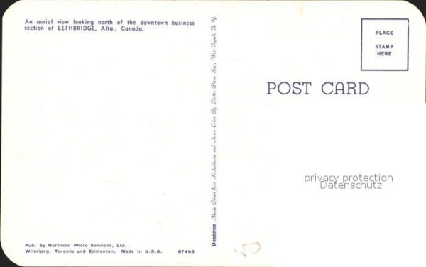 Lethbridge Fliegeraufnahme – Bild 2