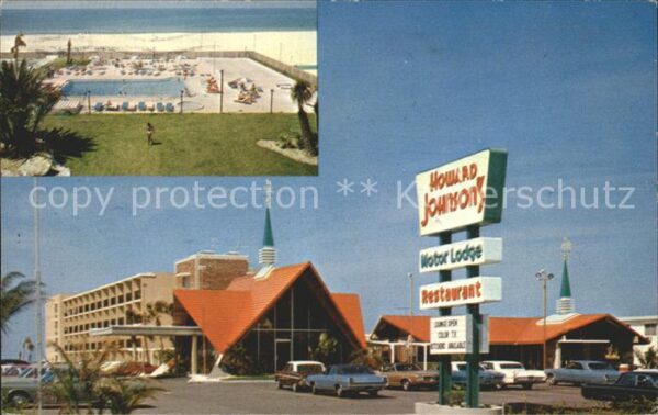 St Petersburg Florida Howard Johnsons Motor Lodge