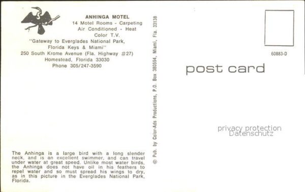 Homestead Florida Anhinga Motel – Bild 2