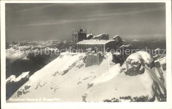 Zugspitze mit Münchner Haus