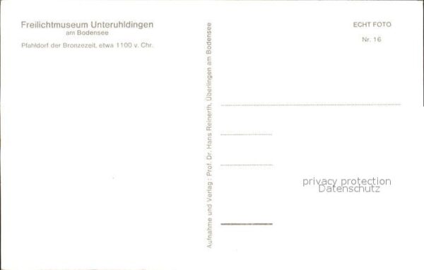 Unteruhldingen Freilichtmuseum Pfahlbauten am Bodensee – Bild 2