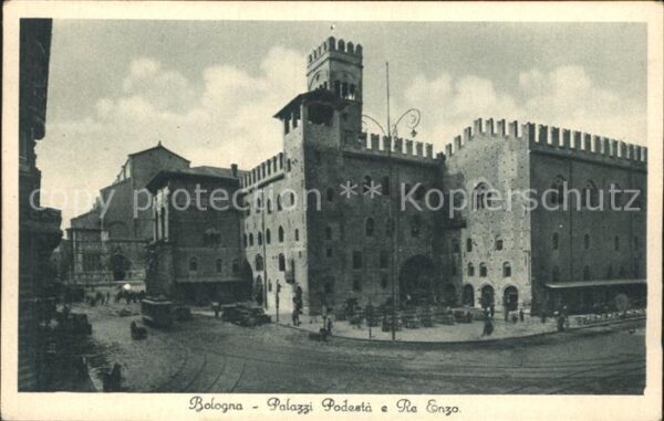 Bologna Palazzi Podesta e Re-Enzo