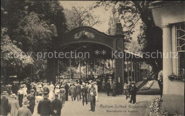 Bad Kreuznach Wandelhalle im Kurpark