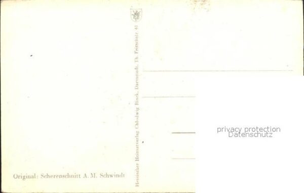 Hardegg Schloss Künsterkarte – Bild 2