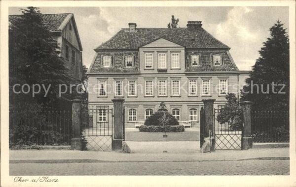 Oker Harz Gebäude