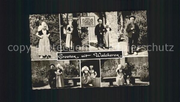 Walcheren Kinder in Tracht