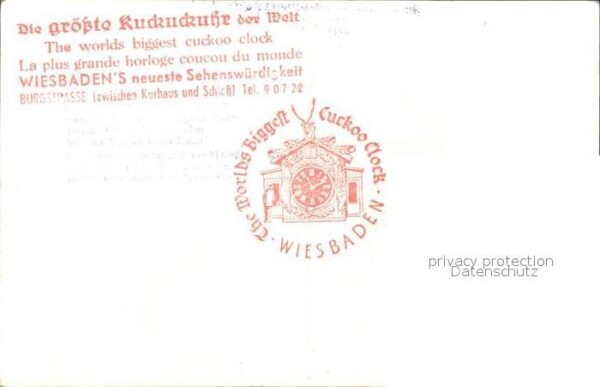 Wiesbaden größte Kuckuckuhr der Welt – Bild 2