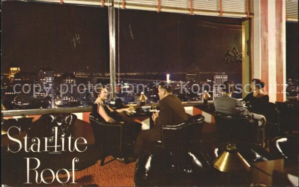 San Francisco California Starlite-Roof im Sir-Francis-Drake-Hote