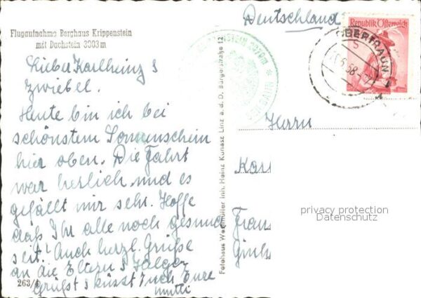 Obertraun Fliegeraufnahme mit Berghaus Krippenste – Bild 2