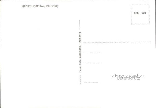 Orsoy Rhein Marienhospital – Bild 2