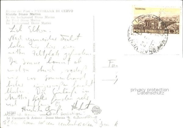 Diano Marina Fliegeraufnahme Sfondo – Bild 2