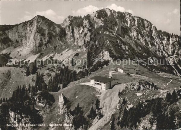Kampenwand Chiemgau Berggasthof Seilbahn
