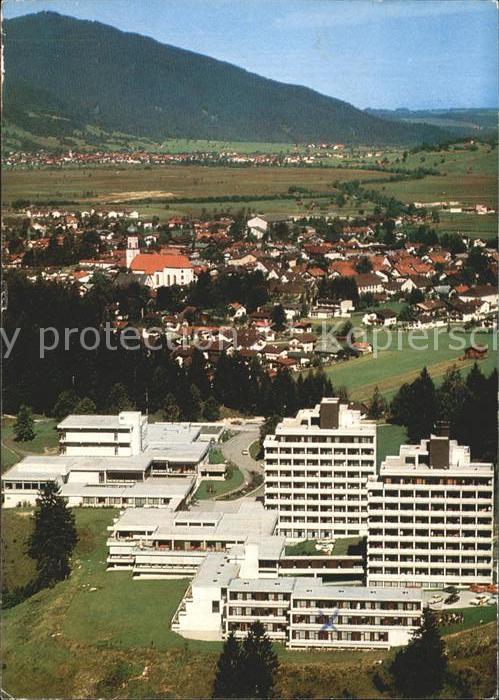 Oberammergau Rheumaklinik Fliegeraufnahme