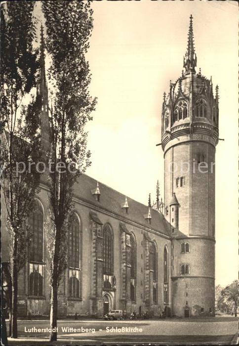 Wittenberg Lutherstadt Schloßkirche