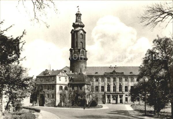 Weimar Thueringen Schloss Sitz der Nationalen Forschungs-