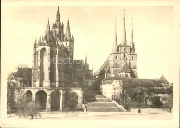 Erfurt Dom und Severinkirche