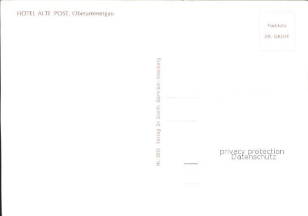 Oberammergau Hotel Alte Post – Bild 2