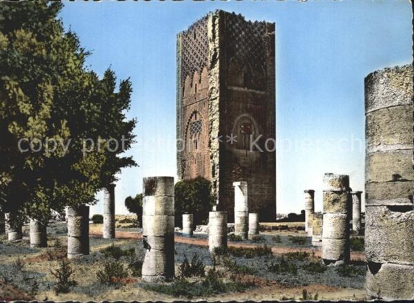 Rabat Marokko La Tour Hassan