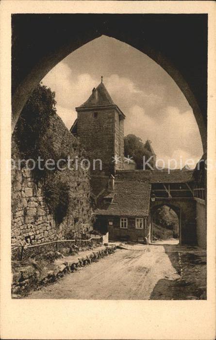 Rothenburg Tauber Kobolzellertor Serie Rothenburg Nr. 16