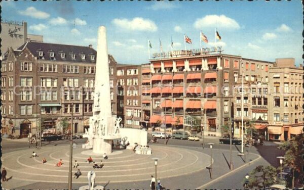 Amsterdam Niederlande National Monument Dam Nationaldenkmal