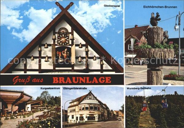 Braunlage Glockenspiel Eichhörnchen Brunnen Kurga